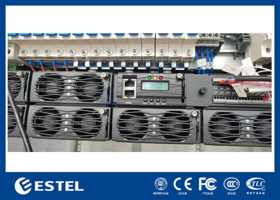 옥외 통신 전원 시스템 정류기 30U 옥외 캐비닛, 9kW ~ 18kW 확장 가능한 통신 DC 전원 시스템