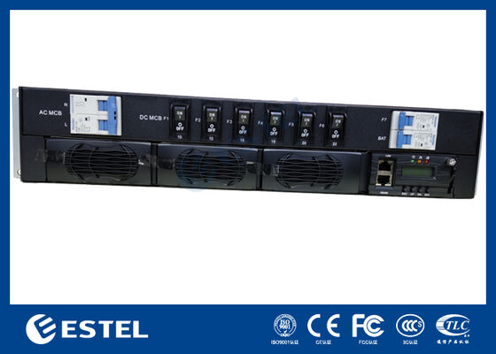 SNMP/웹 기반 원격 관리 기능의 모듈형 통신 DC 전원 시스템