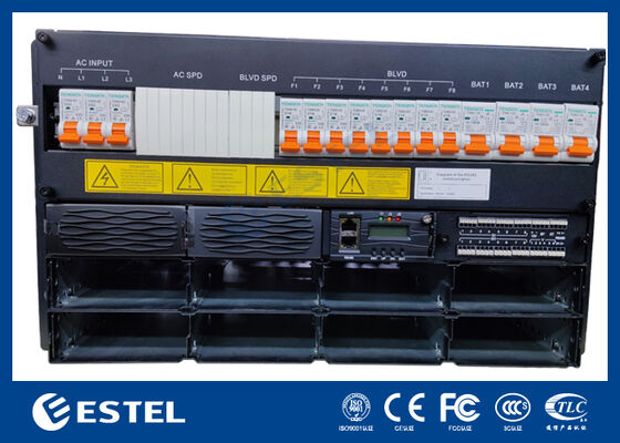 6U 텔레콤 DC48V 정류기 전원 시스템 (통합 원격 제어 포함)