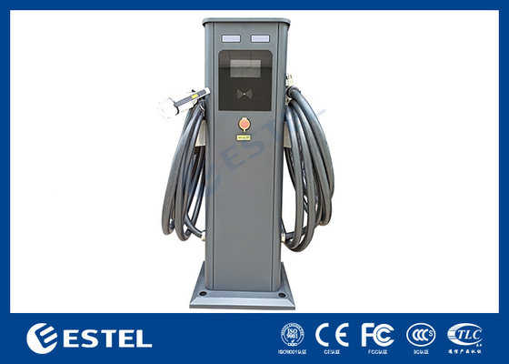 야외 전기차 AC EV 충전소 3단계 5M 케이블로 22kw EV 충전기