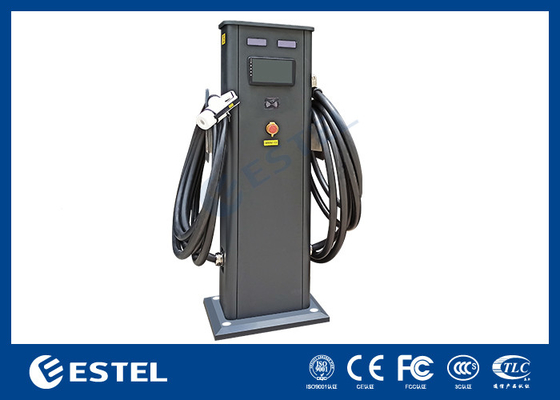 야외 전기차 AC EV 충전소 3단계 5M 케이블로 22kw EV 충전기