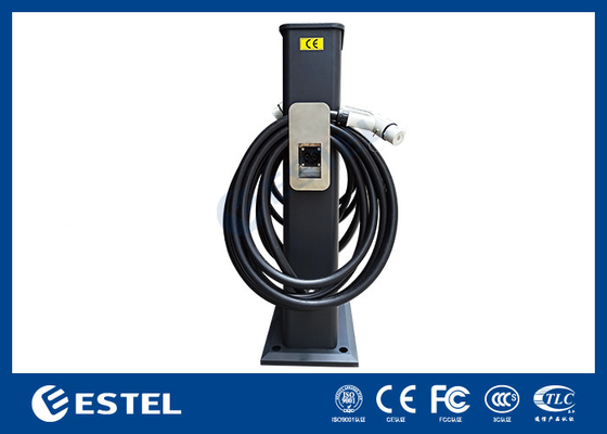 야외 전기차 AC EV 충전소 3단계 5M 케이블로 22kw EV 충전기