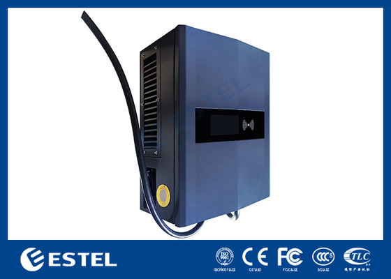 3단계 CE 고속 충전 EV 충전기 25kW 50A DC 2 개의 총과 함께 벽에 장착