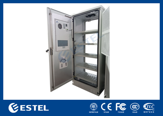 ET9070220-42U IP55 AC 에어컨과 함께 야외 통신 캐비닛