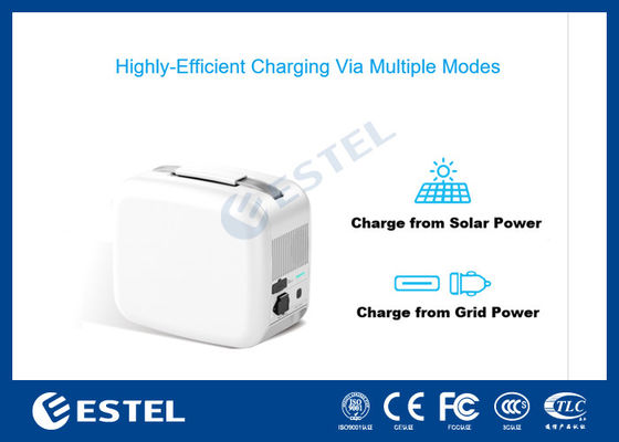 ESTEL eCandle 1KWH 휴대용 발전소 LiFePO4 배터리 태양광 충전 300W 출력 UPS 백업