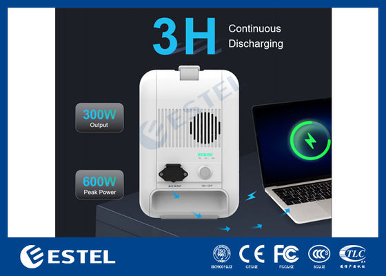 ESTEL eCandle 1KWH 휴대용 발전소 LiFePO4 배터리 태양광 충전 300W 출력 UPS 백업