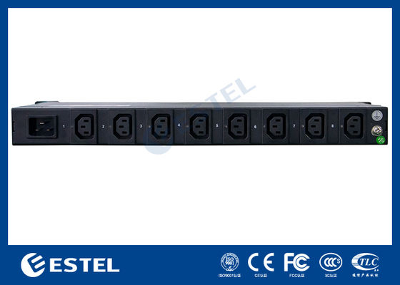 200-240VAC 16A 전원 분배 장치 스마트 랙 마운트 PDU, C20 입력 소켓 포함