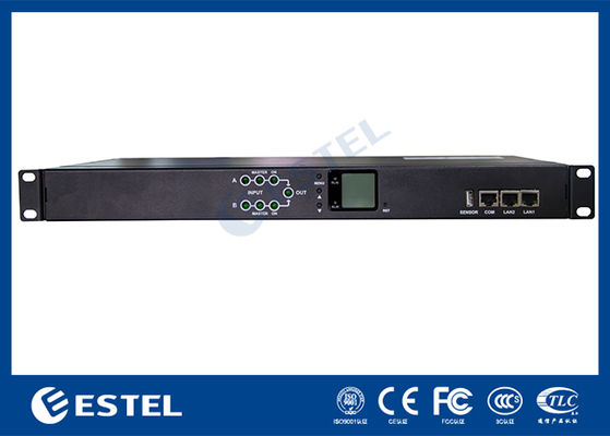200-240VAC 2x16A 듀얼 입력 스위치드 랙 PDU (KN-1 보호 모니터링 포함)
