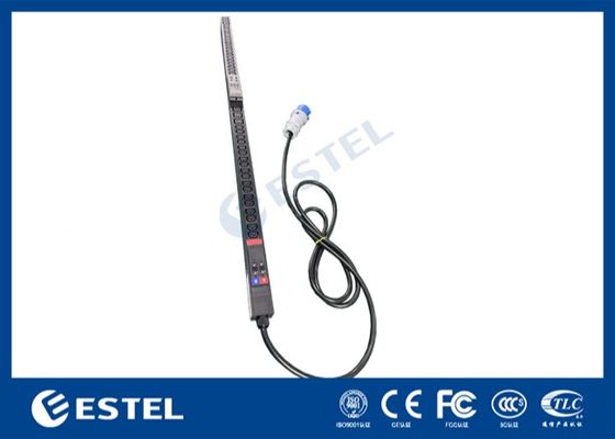 32A 200-240V AC 전력 분배 장치 수직 역전반 장착 PDU C13/C19