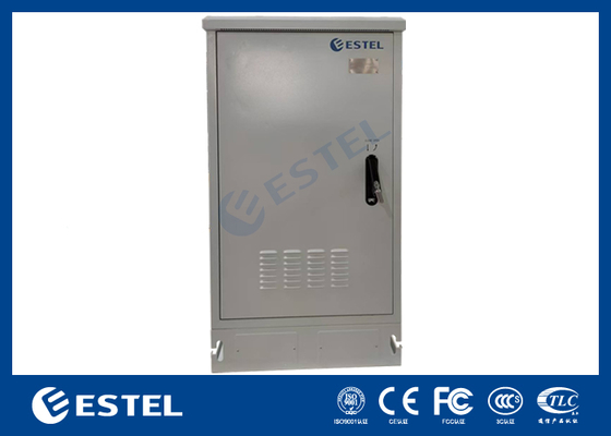24kW 통신 전원 시스템이 장착된 옥외 통신 캐비닛, DC 전원 공급 장치 정류기 통신 장비 캐비닛