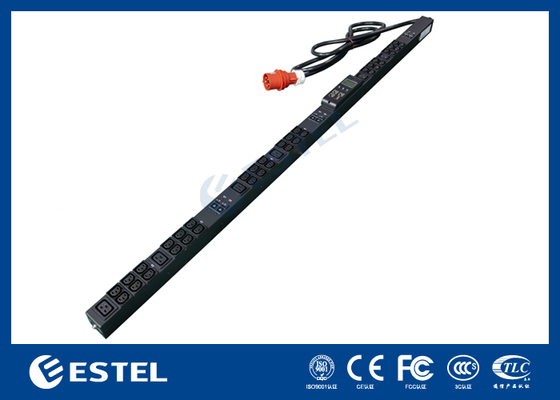 19 소재, 지능형 프로토콜 PDU, 급증 보호, 16A / 250V 용량, 그리고 평면 플러그 설계