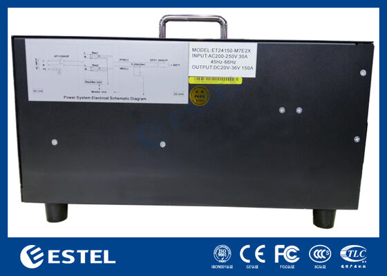 24V DC Power with Rectifiers for 150A and Customizable DC Power