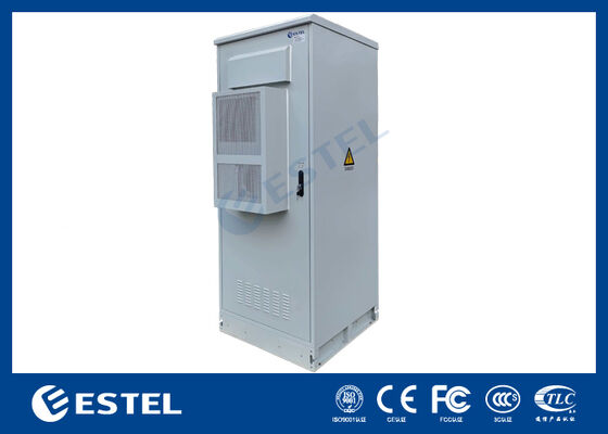 24kW 통신 정류기 전원, 온도 제어 IP65 옥외 38U 인클로저