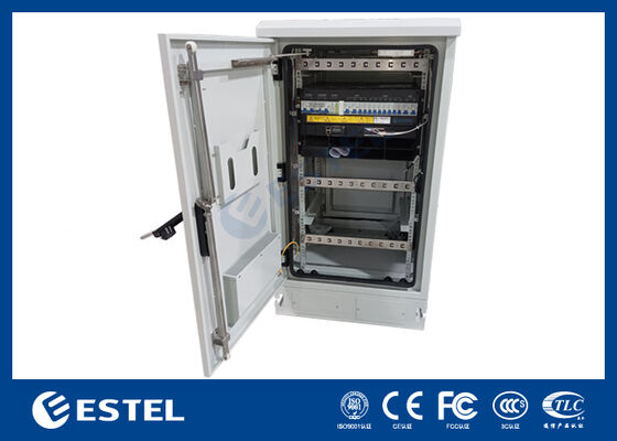 21U IP55 통합 통신 캐비닛 (DC48V 24kw 정류기 시스템 LLVD BLVD 포함)