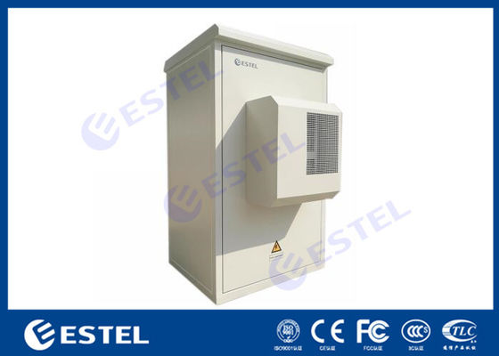 21U 19 인치 랙이 있는 DC 에어 컨디셔너 냉각 극 산 인클로저 전원 공급 장치