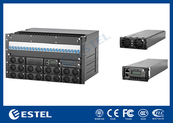 DC48V 450A 백업 전원 공급 시스템 19인치 6U 표준 수정기 전원 통신 캐비닛